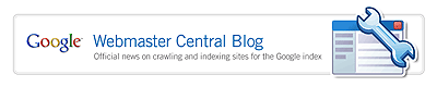 Billede af logo på Google Webmaster Central Blog